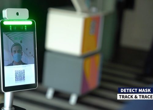 Non Contact Thermal Scanner Live Shoot Video